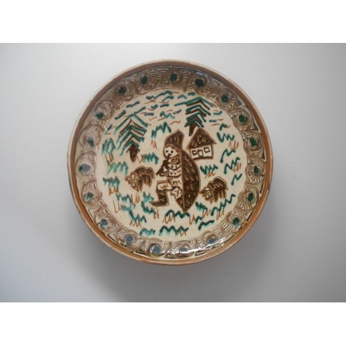 Farfurie Traditionala Pictata 24-27