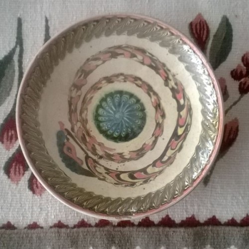Farfurie Traditionala Motiv Popular Sarpele Casei