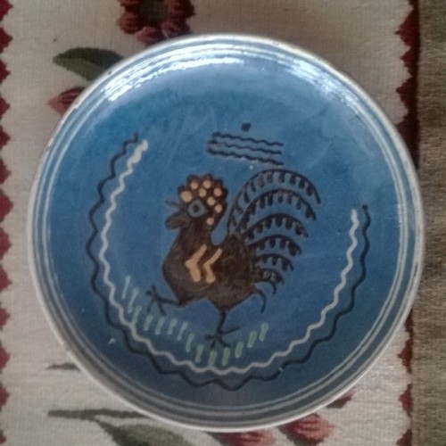 Farfurie Traditionala Motiv Popular Cocosul de Hurez