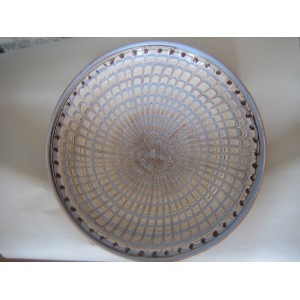 Farfurie Traditionala cu Motiv Popular Coada de Paun 19-22