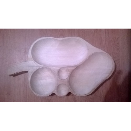 Tava Servit  Frunza cu 3 Incaperi